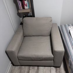 HD Buttercup Linen Arm Chair 