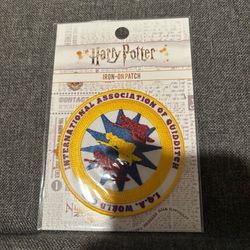 Harry Potter iron on patch new