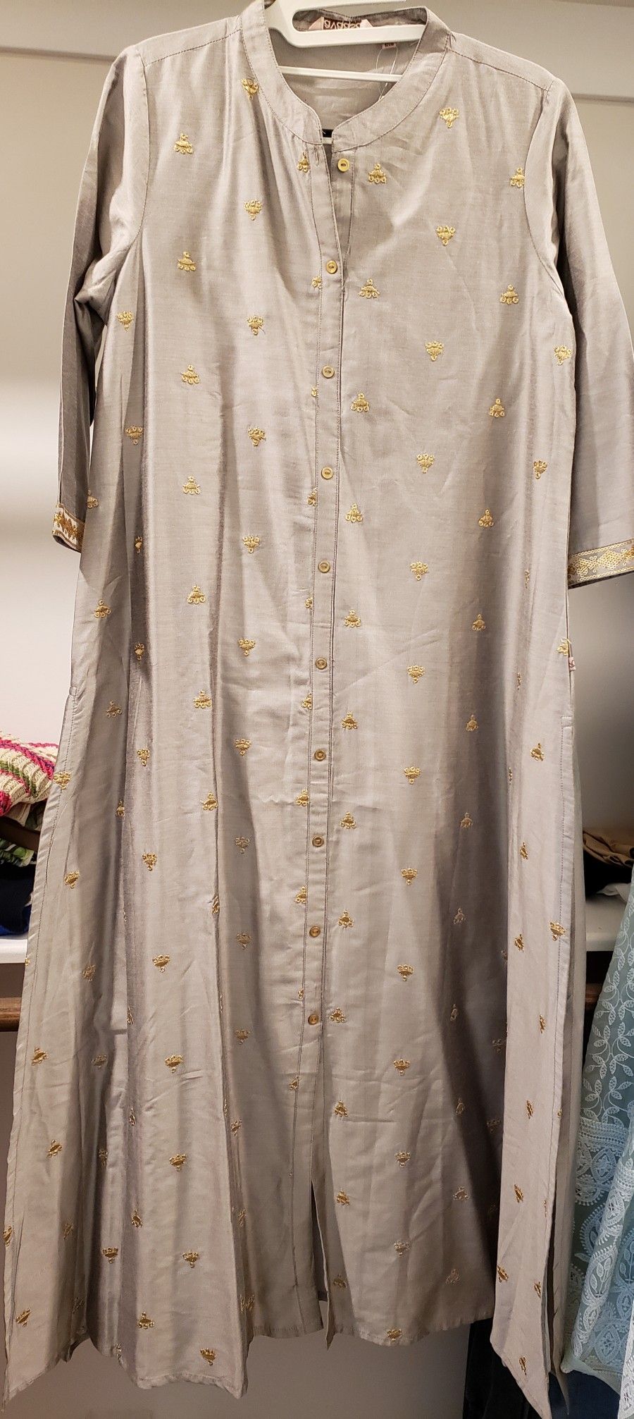 One Piece Dress - Light Ash Grey