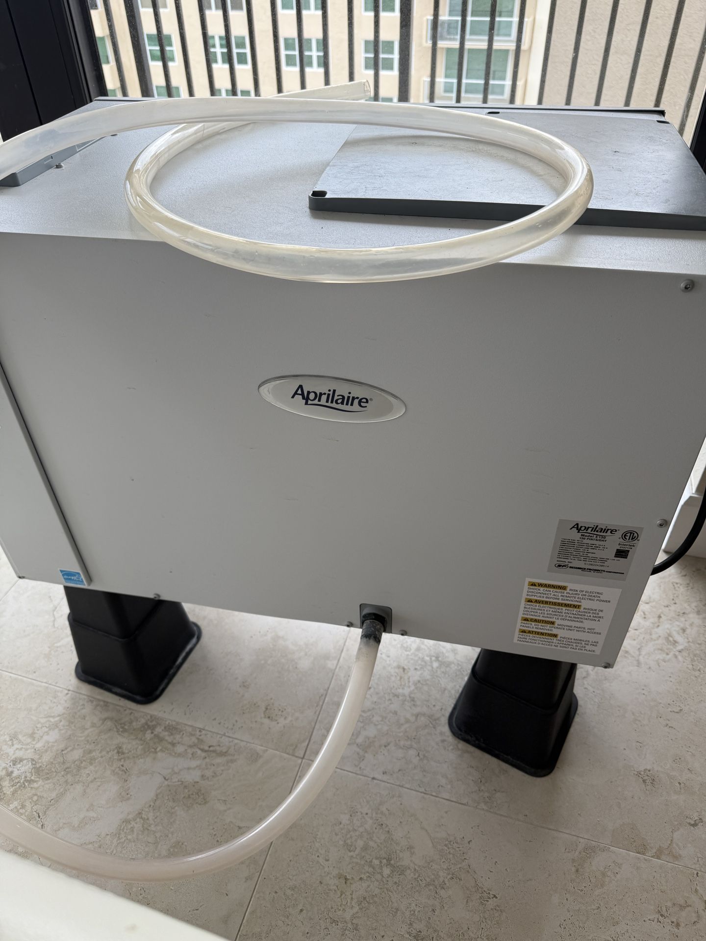 Aprilaire E130 Pro 130 Pint Dehumidifier for Home Or Commercial up to 7200 Sq Ft
