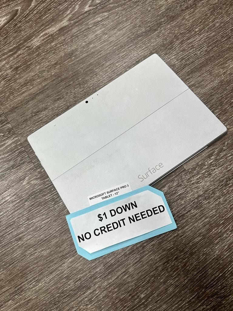 Microsoft Surface Pro 3 Tablet - PAYMENTS AVAILABLE LOW AS $1 DOWN - NO CREDIT NEEDED
