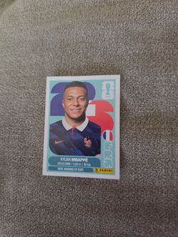 Mbappe panini sticker