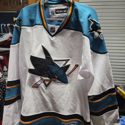 Joe Thornton Patrick Marleau Joe Pavelski San Jose Sharks Autographed NHL Jersey
