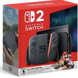 Nib Nintendo Switch Console With Mario Kart 