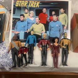Star Trek Collection Doll With Poster 