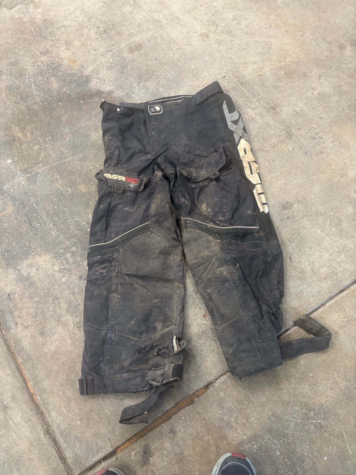 MSR over the boot riding pants