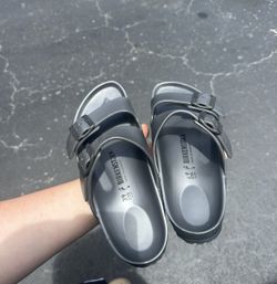 Birkenstock Arizona Eva Sandals Slip-on Size 39W 6 Men 6 Anthracite Color