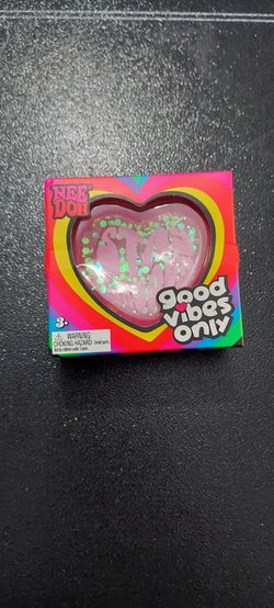 NeeDoh Good Vibes only pink