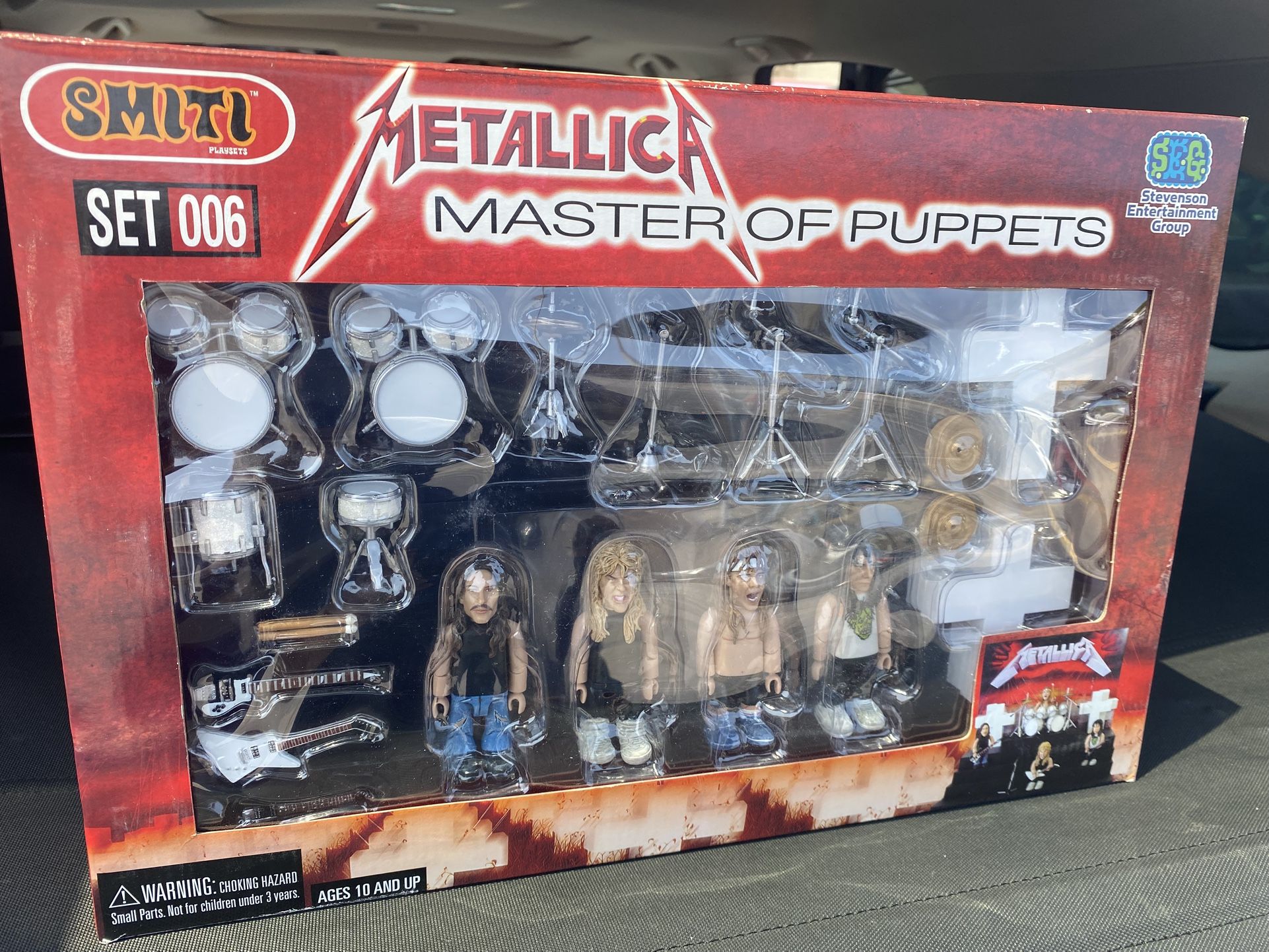 Figure Metallica Master Of Puppets - Marque Smiti, Objet Collection Fan