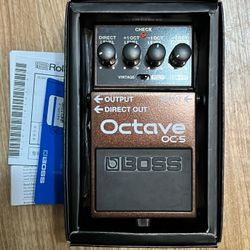 BOSS Octave OC-5 Pedal 