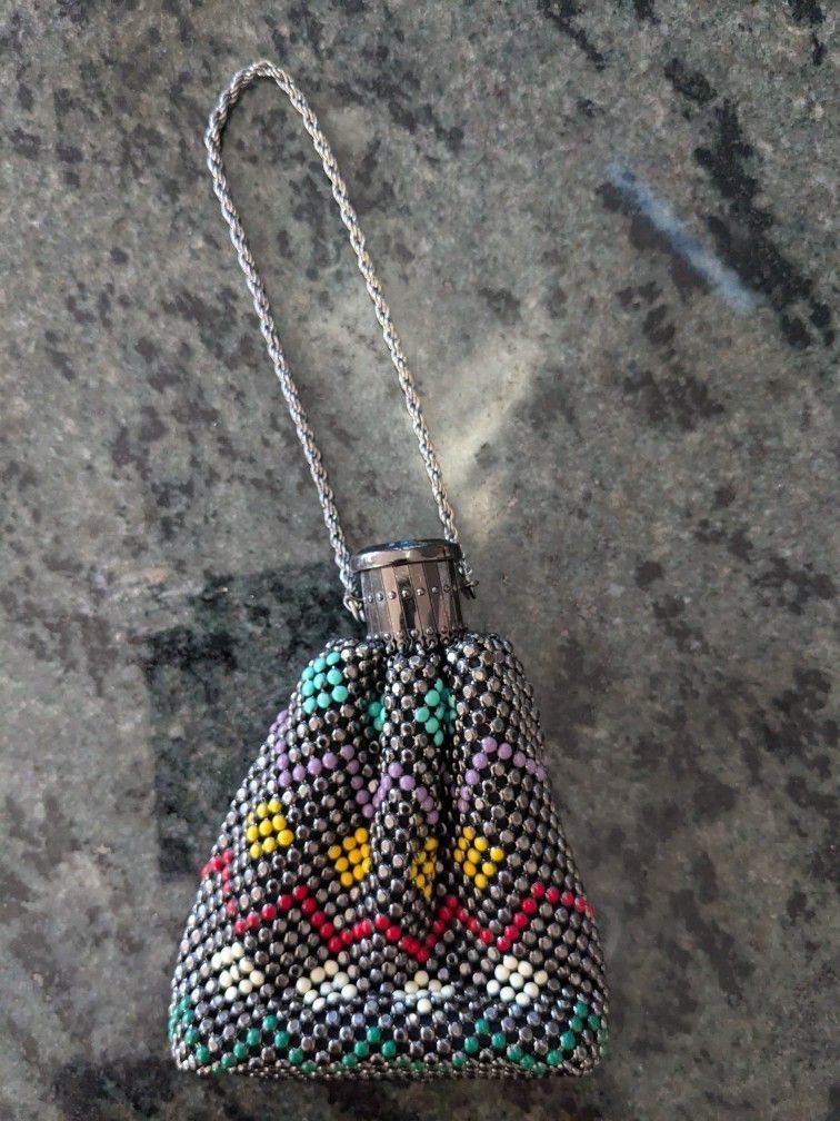 Vintage Metal Mesh Evening Purse