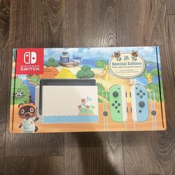 Nintendo Switch Animal Crossing Limited Edition Video Game System