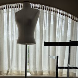 Mannequin Female Torso On Wheels