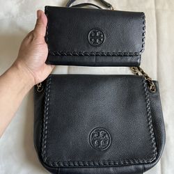 Tory Burch Marion Flap Shoulder Bag with Wallet