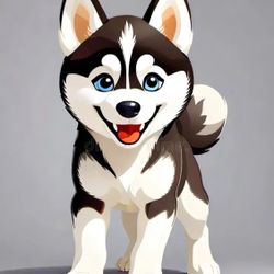 Siberian Husky Needs New Home 9mnts