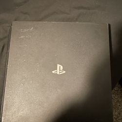 PS4 Pro With Controller And Power Cable 