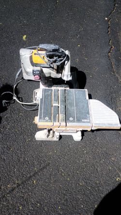 DeWalt 10" tile saw