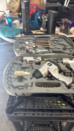 Air Tool Kit Set with Cases
