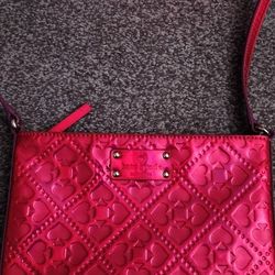 Kate and Spade Pink Holographic Purse