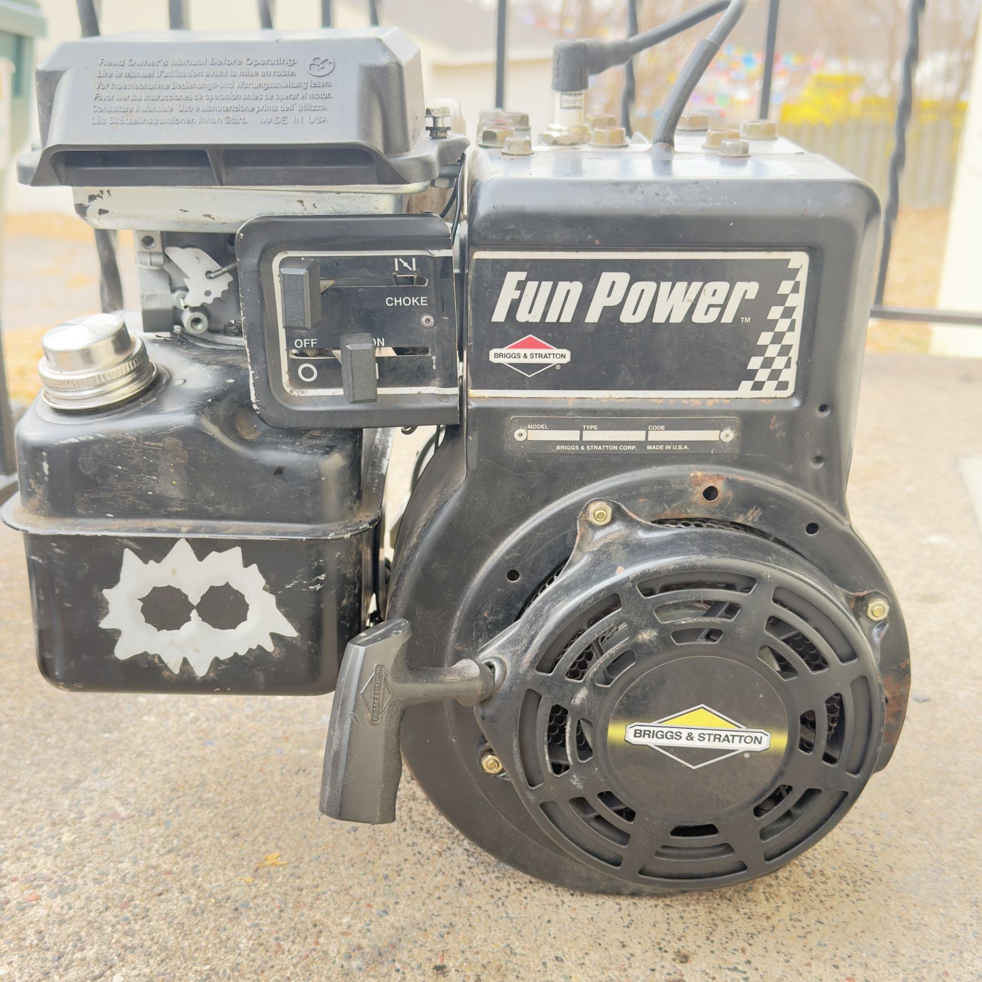 1996 5hp Go Kart Motor 