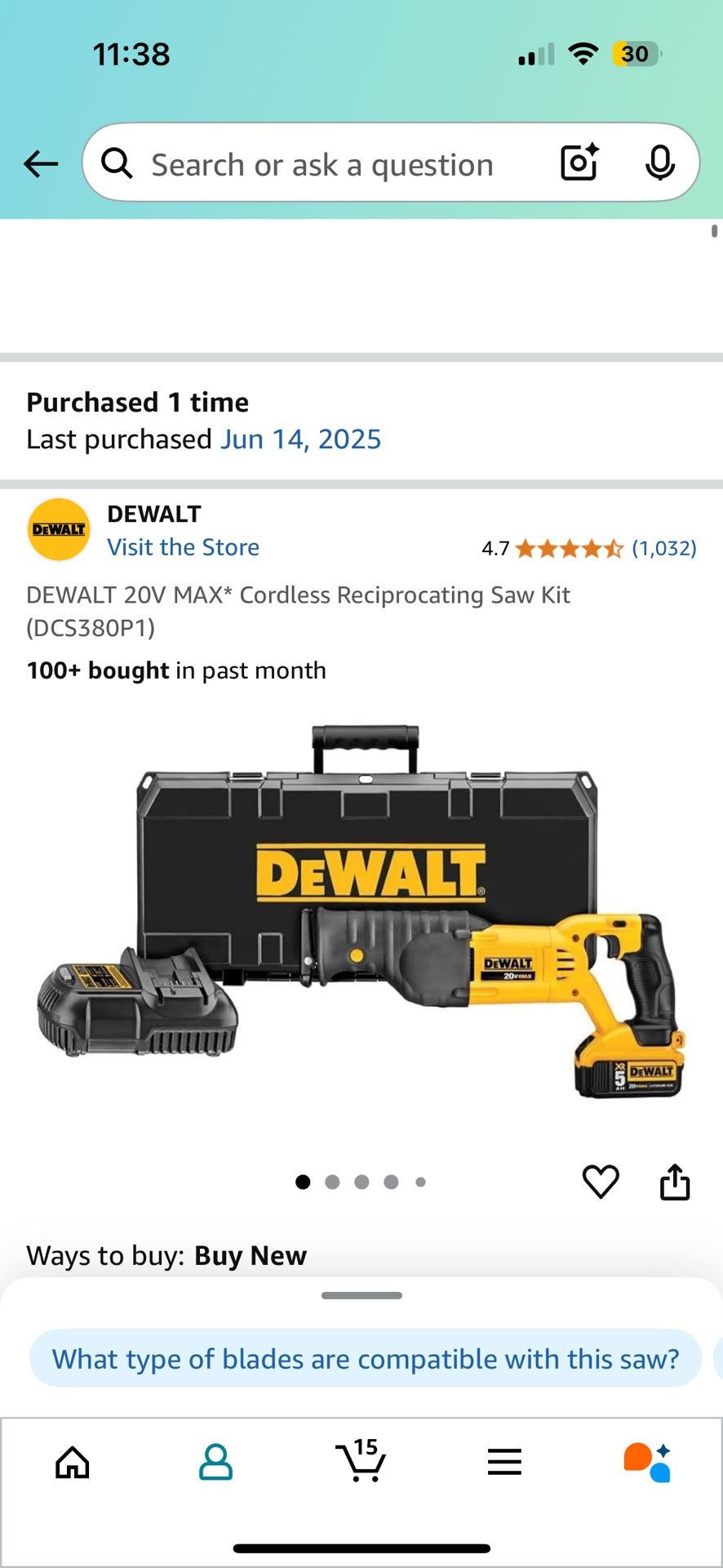 Reciprocating Saw Kit