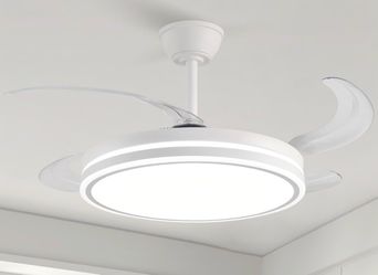 Ceiling light with fan