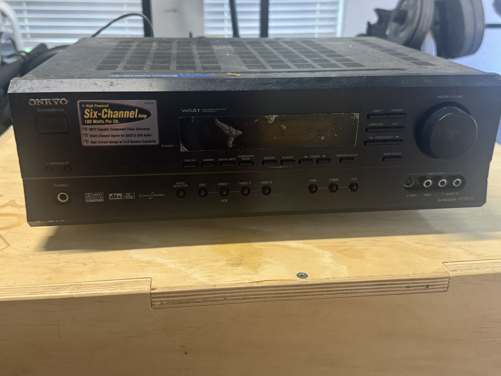 Onkyo HT-R510 AV Receiver – Great Sound, Works Perfectly!