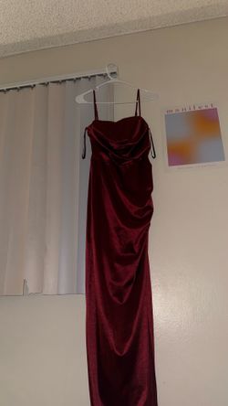 windsor red prom dress