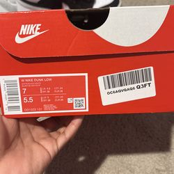 Nike Dunk Low Retro White Black Panda (Women's)