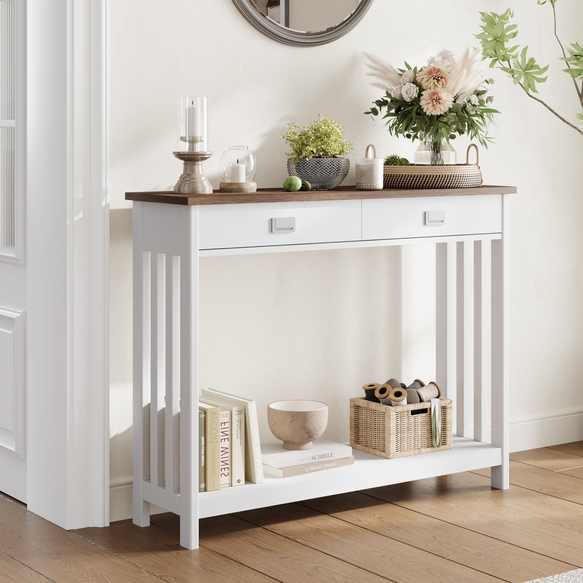 New Farmhouse Console Table 