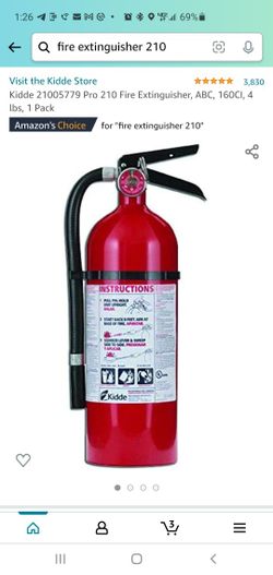 Kidde pro 210 4 lb.