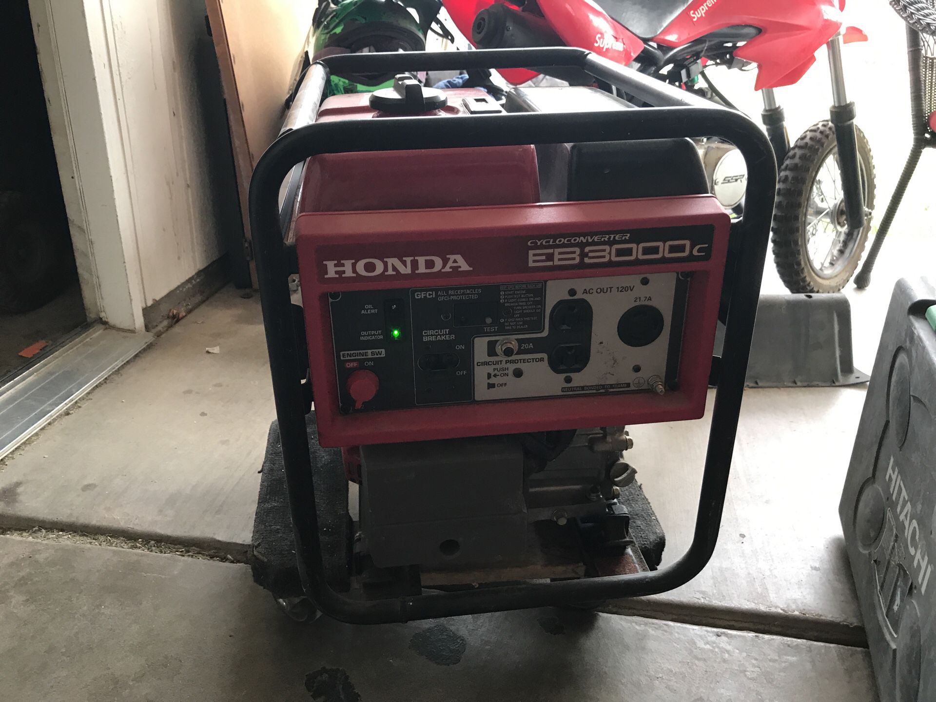 Honda generator eb3000c