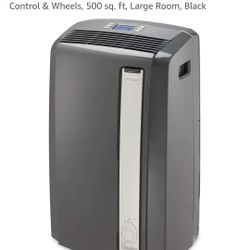 De'Longhi 4-in-1 Portable Air Conditioner W/attachments 