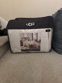 ugg comforter king size with 2 pillow case