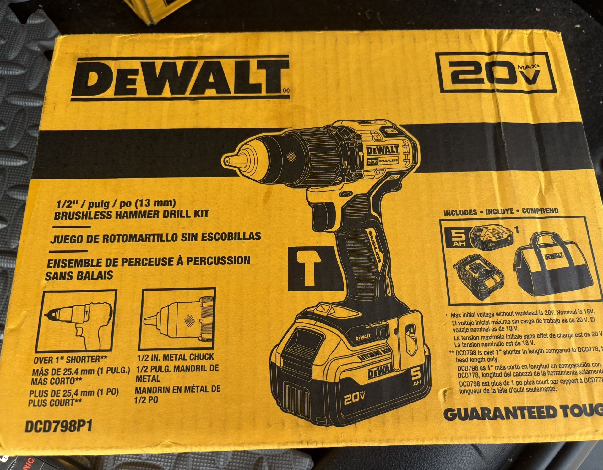 Dewalt 20v Hammers Drill