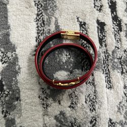 Saint Laurent Doble Wrap Bracelet 