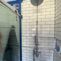 Practically Brand New Thermostatic Shower System With Wand