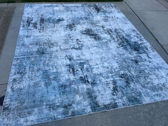 Large Machine Washable Modern Blend Style Area Rug (8’x10’)