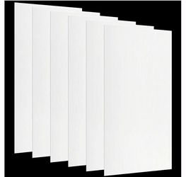 1847: New 6 Pack 23.75"x47.75"x0.2" Fluorescent Light Covers, Milky White, Classroom Office Diffuser Panels for 2x4ft Drop Ceiling Light Fixture Polyc