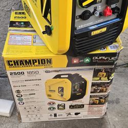 Generador champion  2500 power