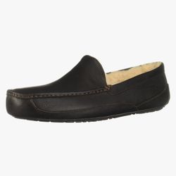 UGGs Mens Leather Slippers New