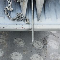 Galvanized Anchor With Chain 13 lbs