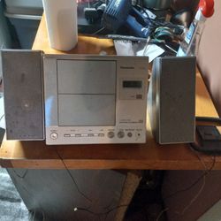 Panasonic Sa-en26 CD Stereo System Cdr/rw Playback