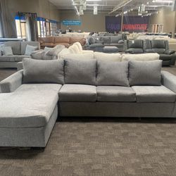 Grey Sectional Queen Sleeper Sofa 