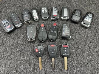 Car keys and fobs