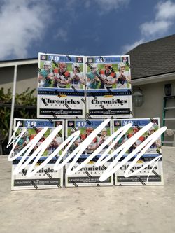 2020 Panini Chronicles Football NFL Trading Card Blaster Box