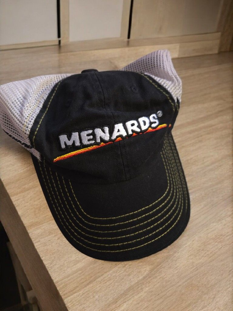 Menards Nascar #27 Paul Menard Racing Hat Men's Adjustable Mesh Back Strapback