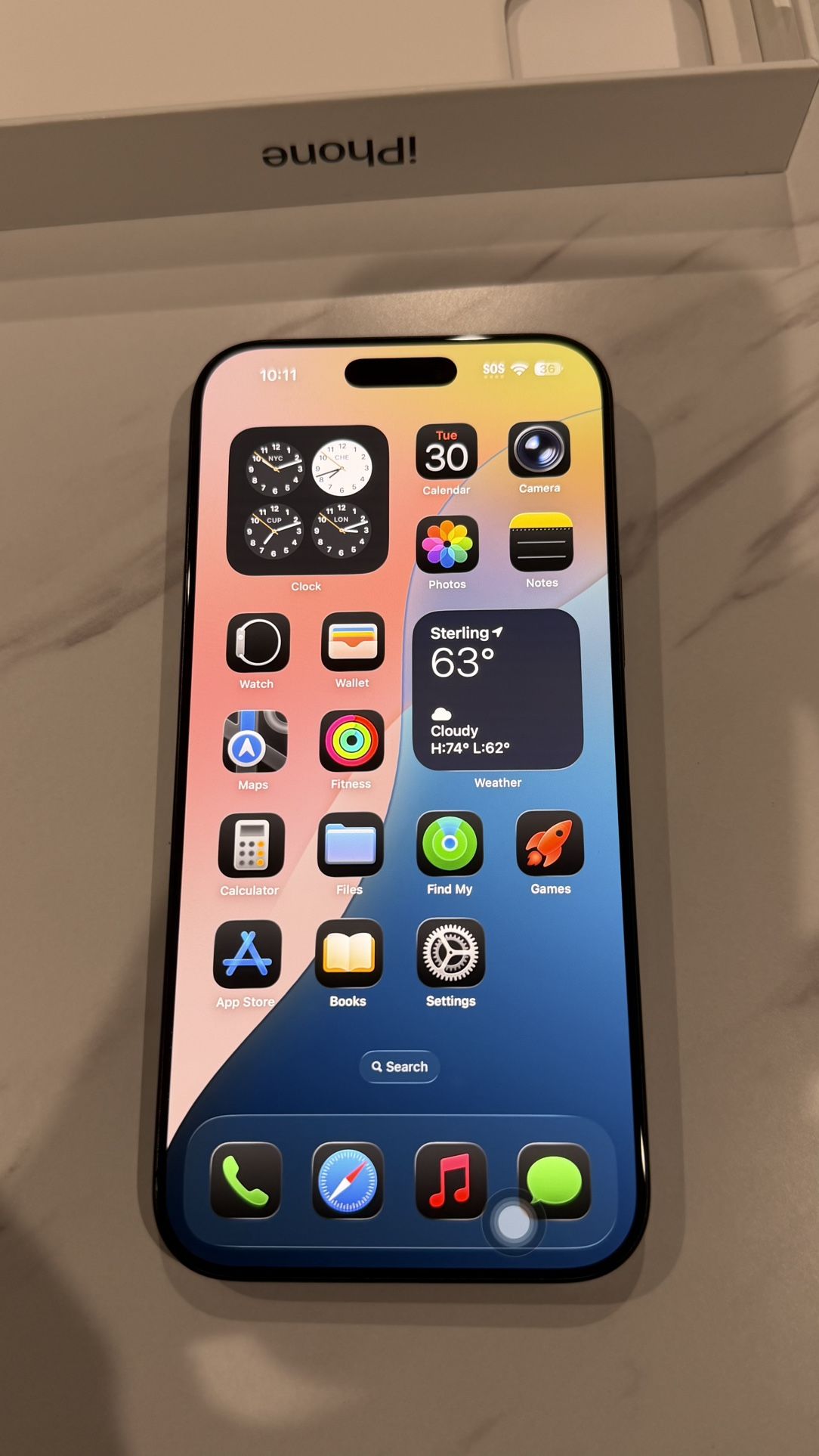 Apple iPhone 16 pro Max 256GB Unlocked Black