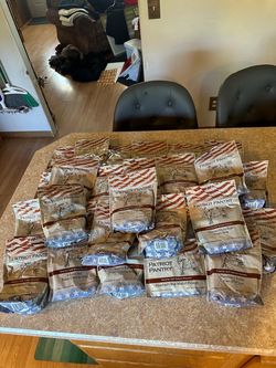 Patriot pantry survival food. Variety.33 bags