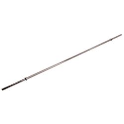 Signature Fitness Standard Barbell Standard Weightlifting Barbell, Chrome, 1-Inch, 7FT